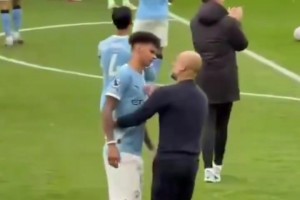 曼城大勝，瓜迪奧拉也不忘給弟子上課