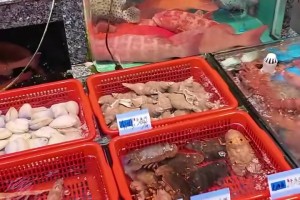 快活啊朱總！這一餐至少也得2、300吧？兄弟們