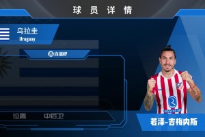 球員集錦：烏拉圭后防鐵閘吉梅內(nèi)斯！拼搶生猛&防守穩(wěn)健